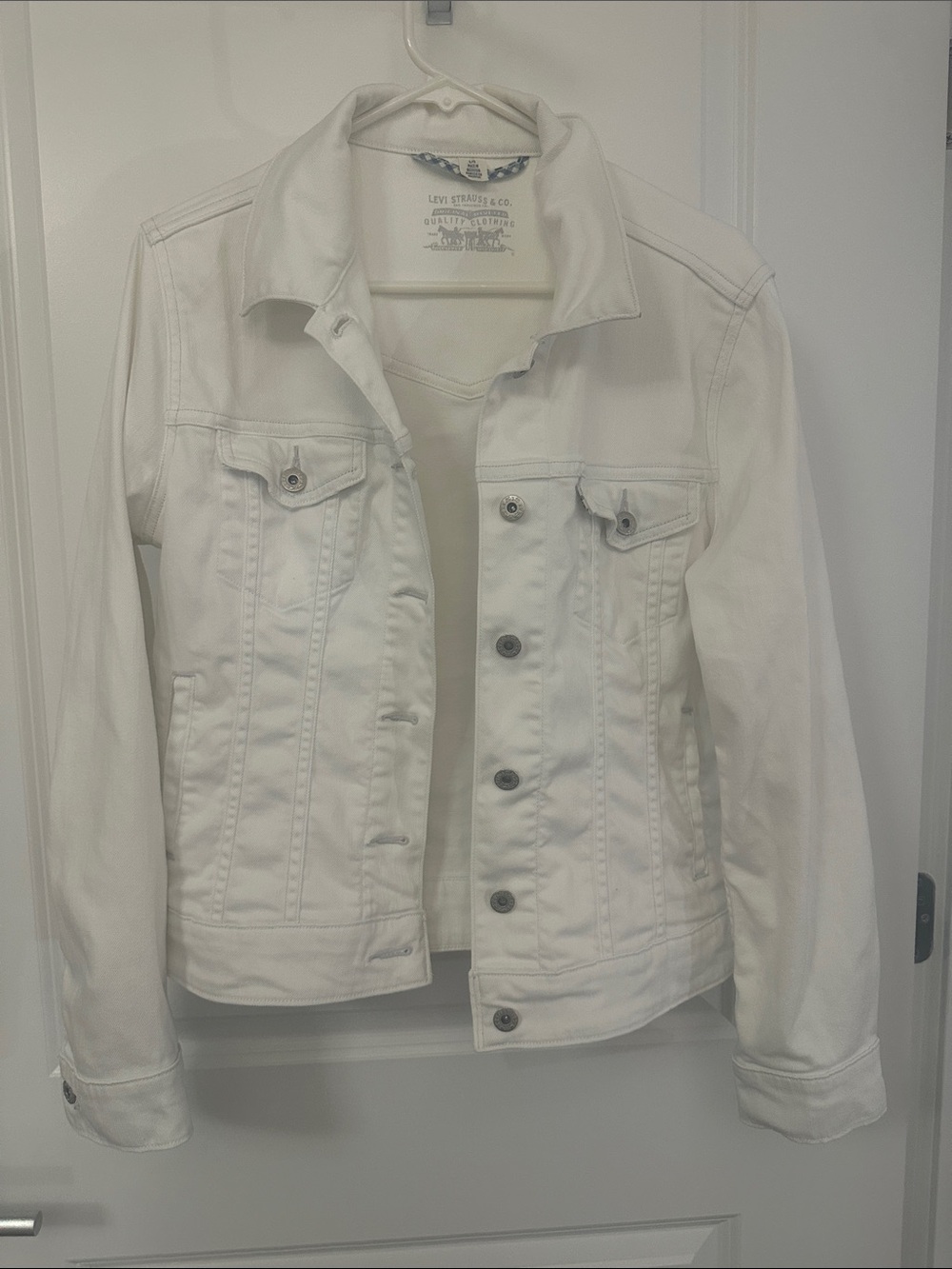 Levi's Off-White Denim Jacket